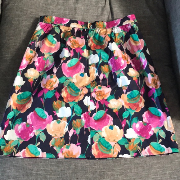 NWY J. Crew Floral Skirt - Picture 2 of 4